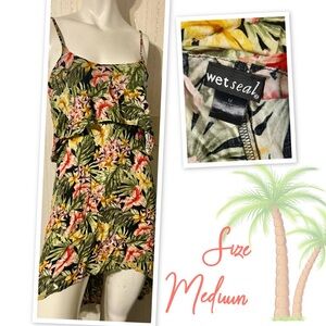 Wet Seal Tropical Floral Sundress